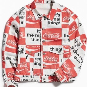 Trendy Urban Outfitters BDG Coca Cola Denim Jacket